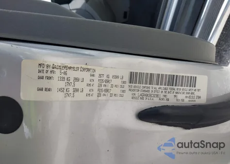 2006 Jeep Grand Cherokee Laredo из США, поврежденный, VIN 1J4GR48K26C323811